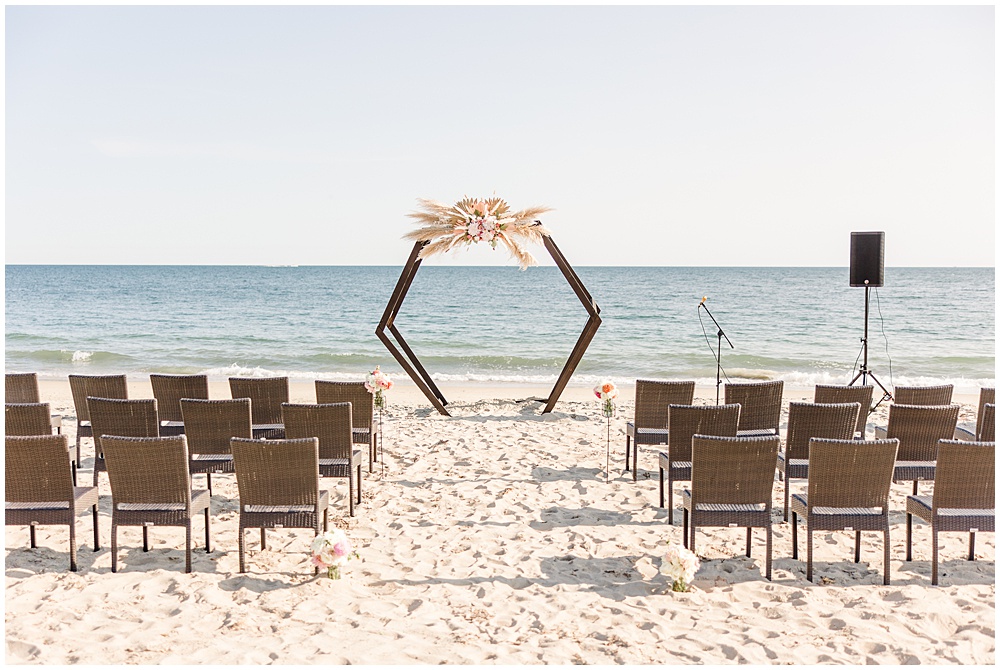 Westerly beach wedding