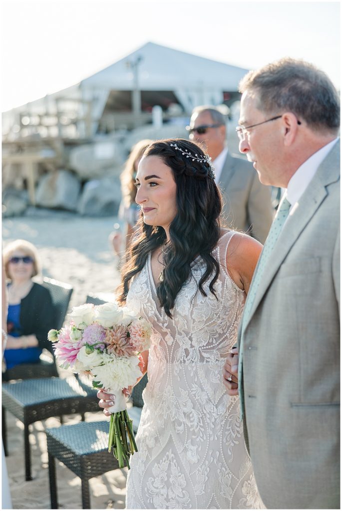 Westerly beach wedding