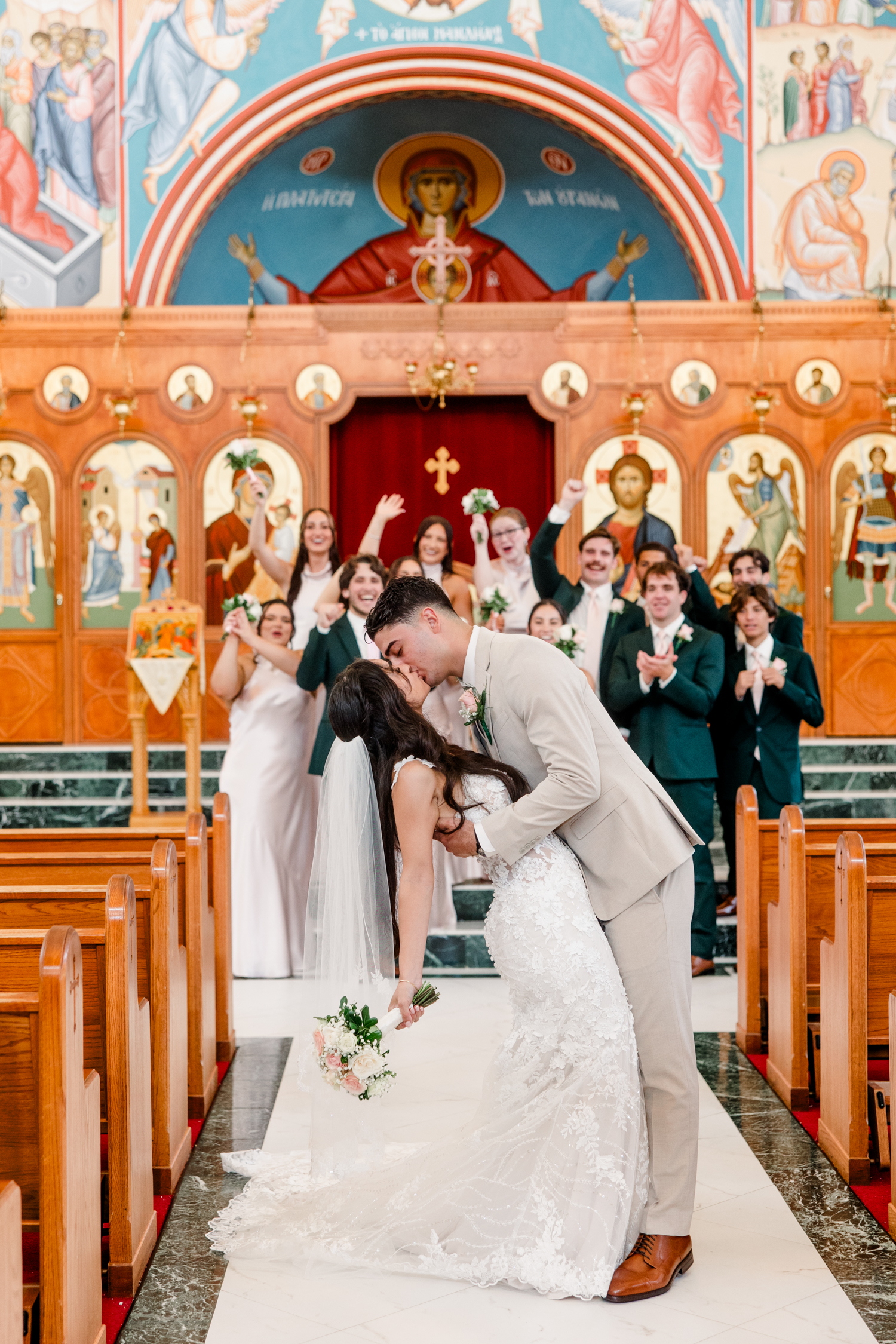 Greek orthodox wedding MA